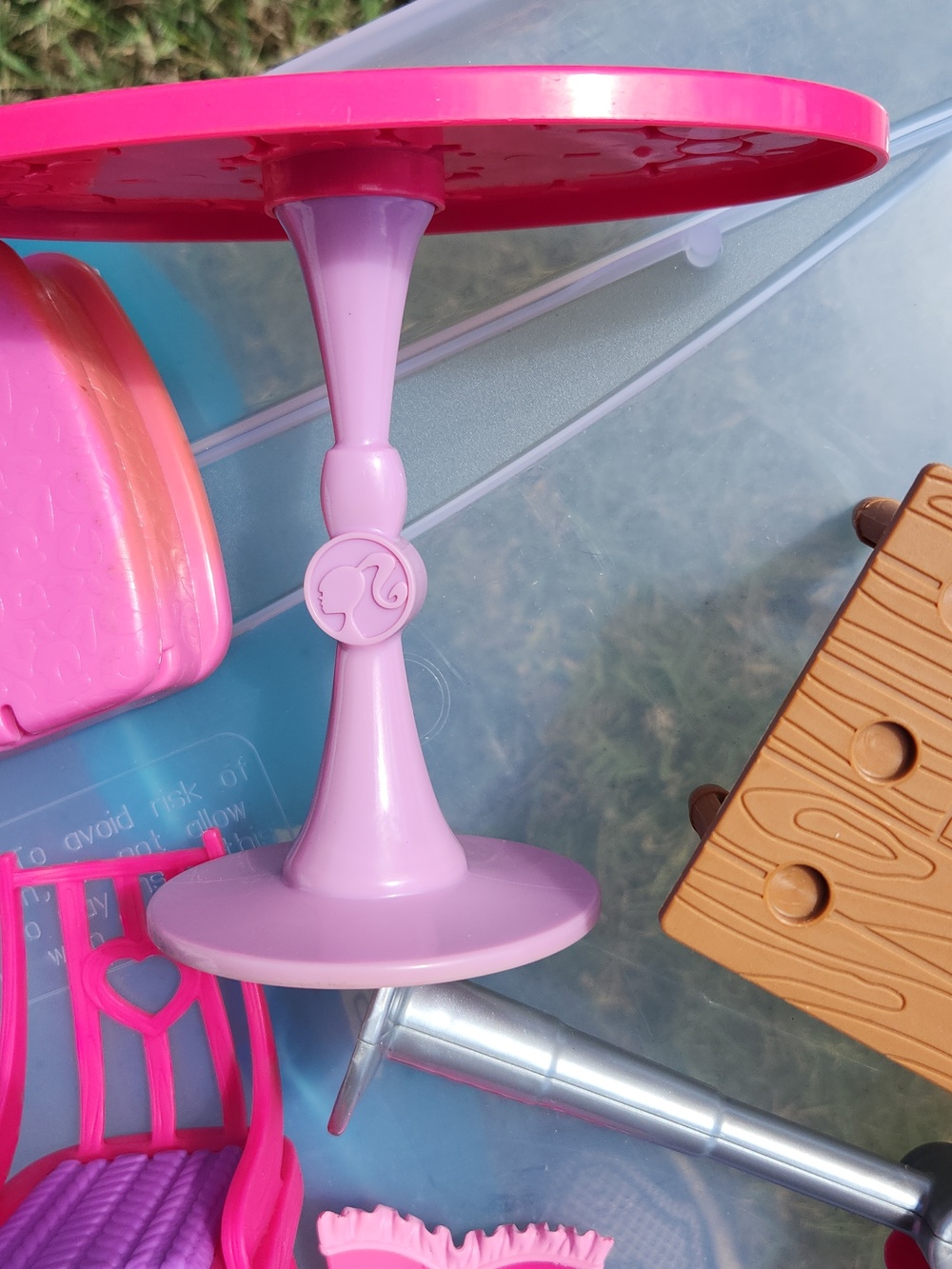 Barbie Pink and Purple Doll Furniture - Picture 6 of 9